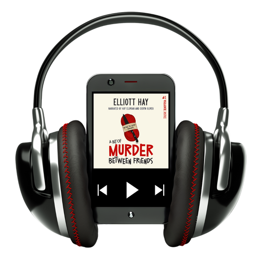 A Bit of Murder Between Friends (Vigillauntie Justice #1) by Elliott Hay – audiobook