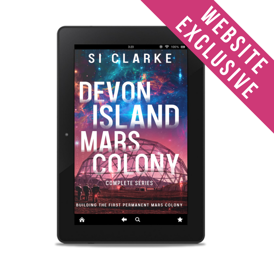 Devon Island Mars Colony series by Si Clarke – ebook – website exclusive