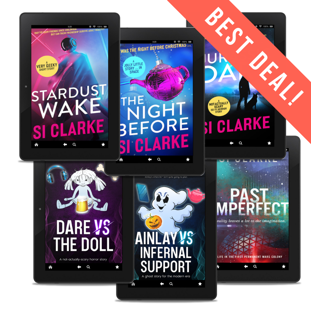 BEST DEAL: Stardust Wake, The Night Before, Jurassic Dark, Dare vs the Doll, Ainlay vs Infernal Support, and Past Imperfect by Si Clarke